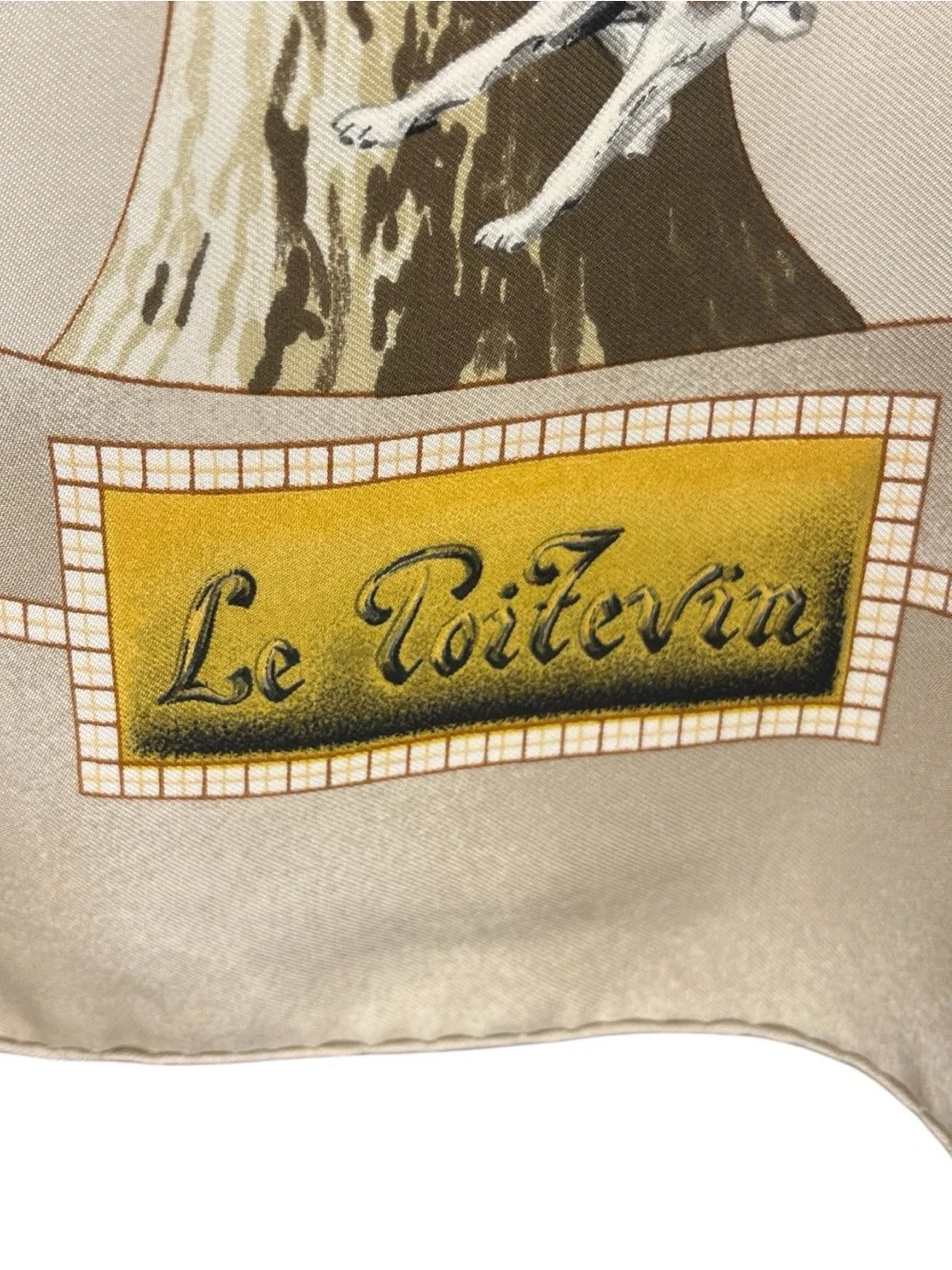 Hermes 'Le Poitevin' Silk Scarf